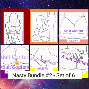 Mature Erotic Art/ Sip and Paint/ Pre-drawn Canvas / Kink Art / Paint Kit /  18 / Adult Canvas Painting/ Female Awaiting Orders 