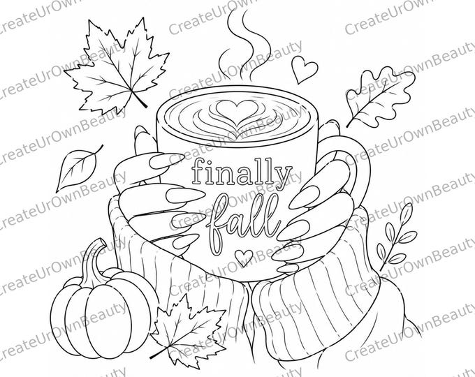 Featured listing image: Paint and Sip Kit | Pumpkin Spice | Canvas Painting Kit | Paint Party Bundle | Pumpkins | Fall Seasoni