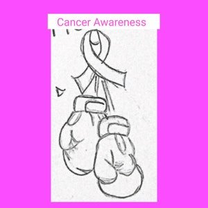 Cancer Awareness, Sip and Paint Kit, Paint and Sip, Paint by Numbers, Fundraiser Ideas, Cancer