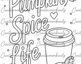 Paint and Sip Kit | Pumpkin Spice | Canvas Painting Kit | Paint Party Bundle | Pumpkins | Fall Seasoni