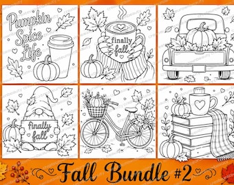 Fall Sip and Paint Canvas Kit (6 Pack)
