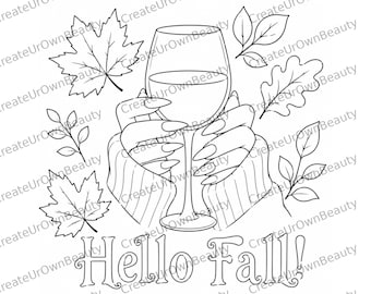 Paint and Sip Kit | Pumpkin Spice | Canvas Painting Kit | Paint Party Bundle | Pumpkins | Fall Seasoni