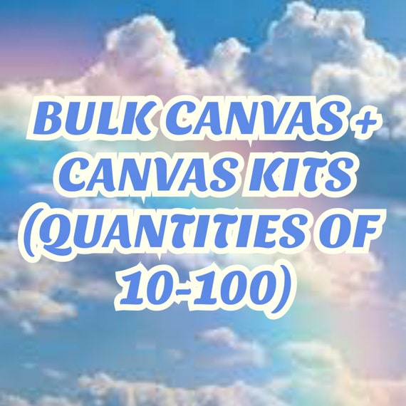 DIY Paint and Sip Canvas Kit: Adult Paint Party Supplies