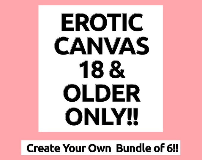 Featured listing image: Sip and Party Kit, Erotic Paint and Sip, Adult Toys, Sex Toy Parties, Paint and Sip Kit, Nude an Uncensored
