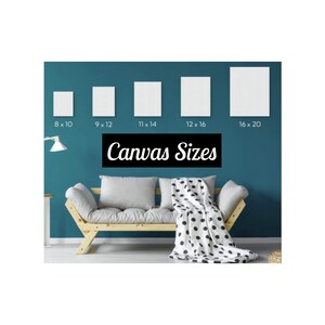 Canvas Size Options