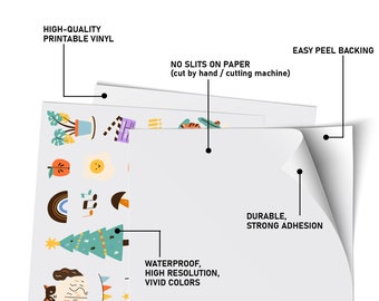 8.5 X 11 DIY Printable Tattoo Paper for Inkjet and Laser Printers, Custom  Temporary Tattoo Paper 