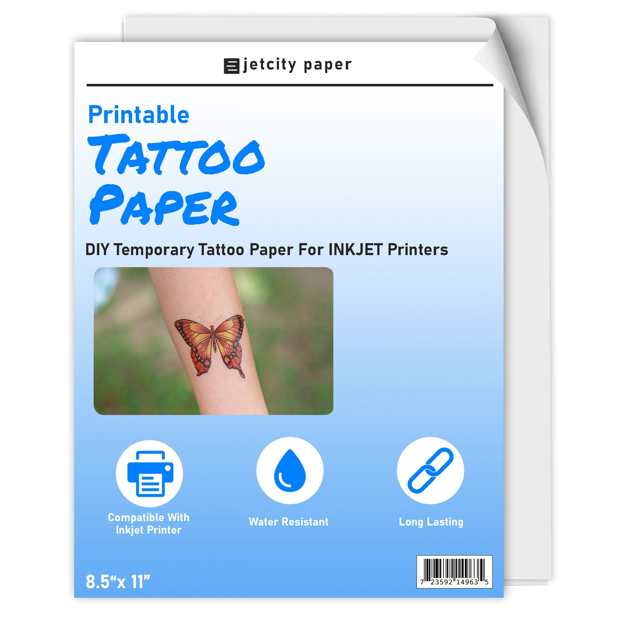 Details more than 154 fake tattoo printer paper super hot vova.edu.vn