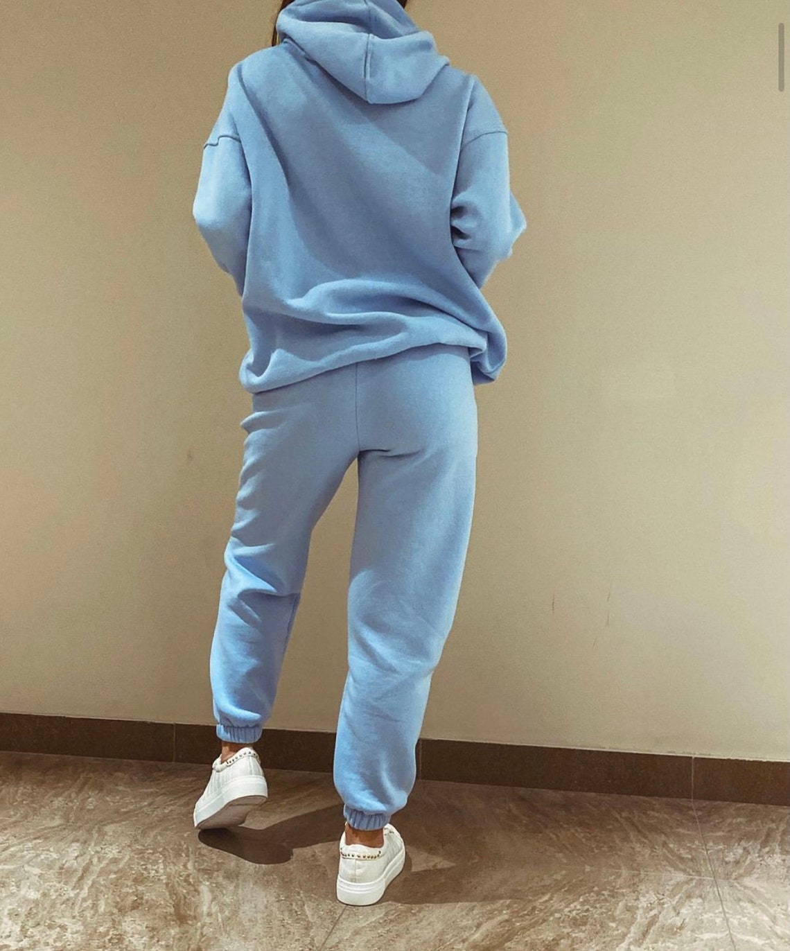 Sweatsuit Blue Sweasuit Off-white Sweatsuit Sweatsuit Set | Etsy