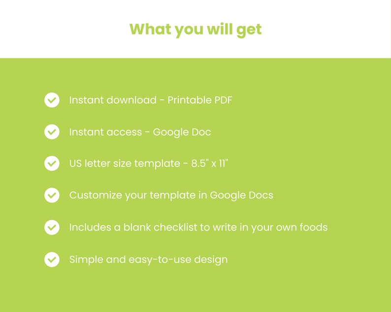 100+ First Foods Checklist | Baby's First Foods Log | Baby Food Tracker ...