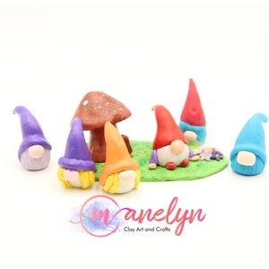 Teeny Tiny Handcrafted Mini Gnome - Adorable Gift for Potted Plants, Terrariums, and Fairy Garden