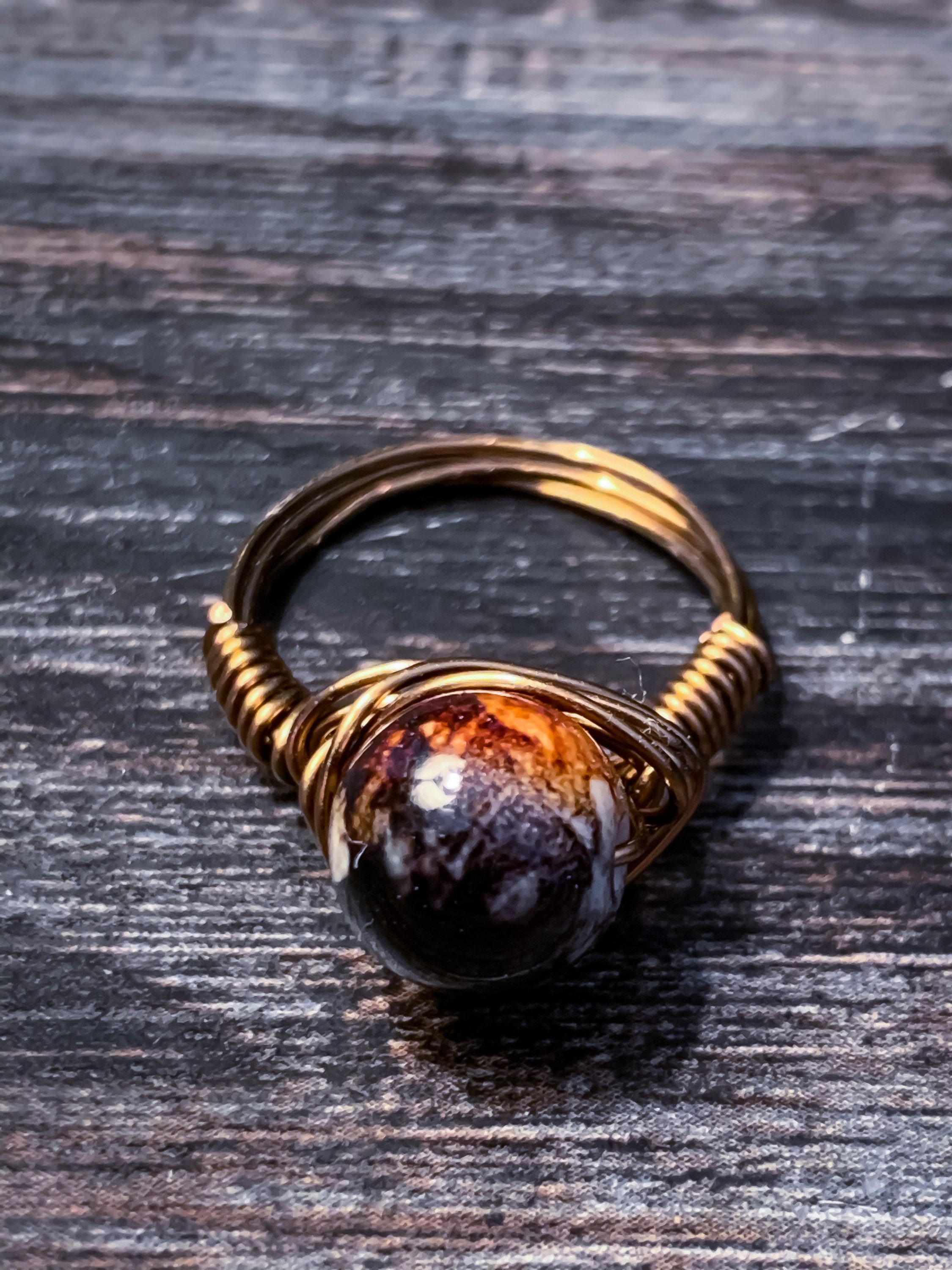 Wire handmade ring Etsy