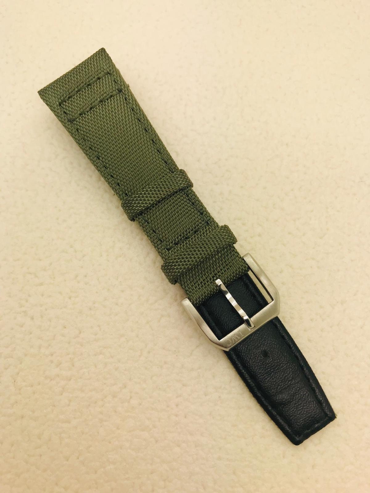 22MM IWC Nylon Strap Green COLOR Etsy Ireland