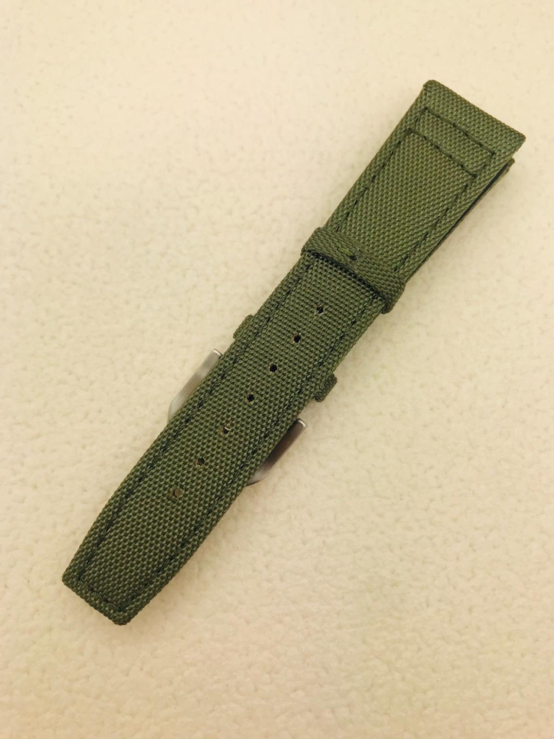 22MM IWC Nylon Strap Green COLOR Etsy Ireland