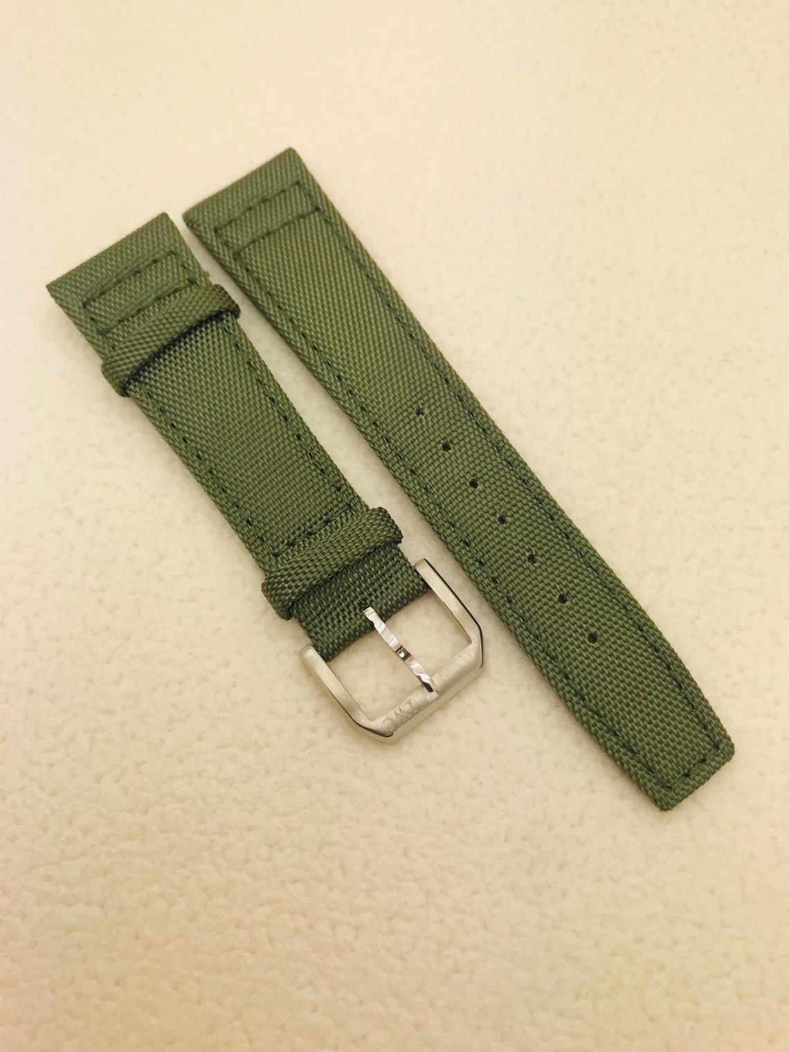 22MM IWC Nylon Strap Green COLOR Etsy Ireland
