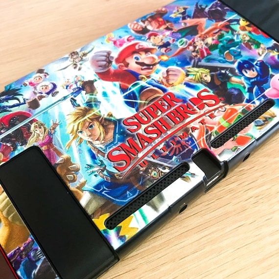 Nintendo Switch Case Super Smash Bros Etsy