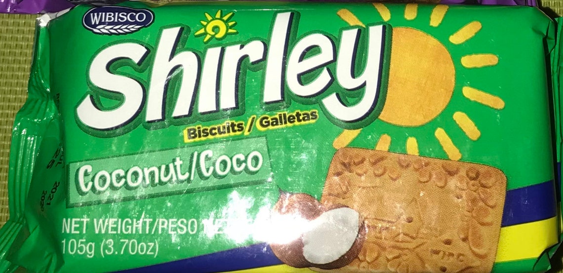 JAMAICAN Wibisco Shirley Biscuit 3.7oz X 4 Etsy