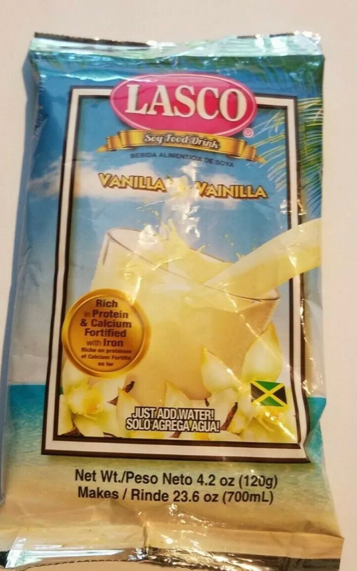 Jamaican Lasco Vanilla Soy Food Drink 4.2oz 120g Pack OF 6 Etsy