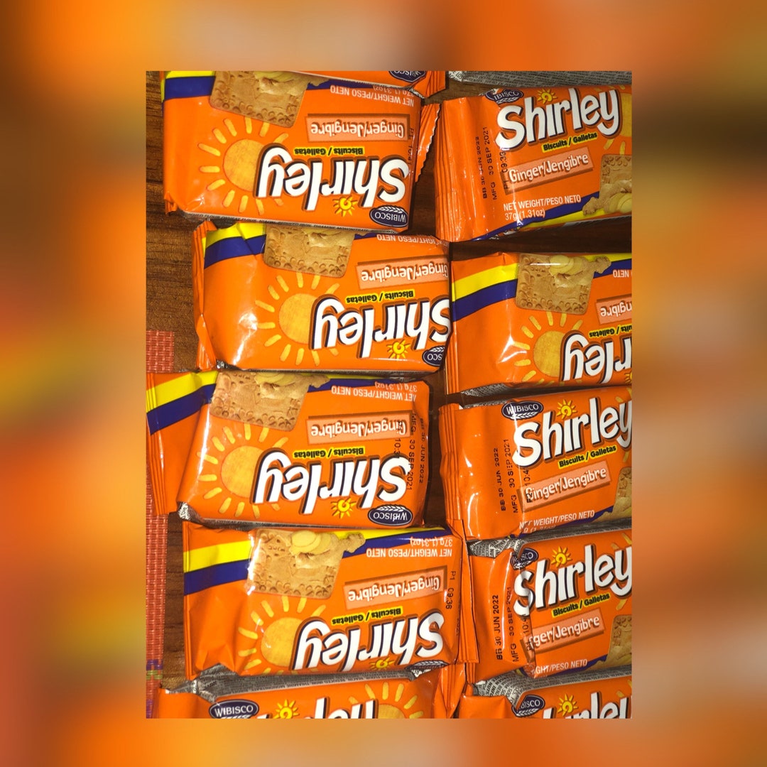 Jamaican Wibisco Shirley Biscuits Pack of 16 1.31oz FROM JAMAICA Etsy