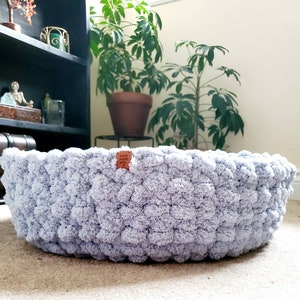 calming pet bed