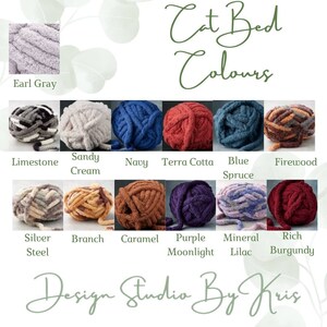 calming pet bed colours