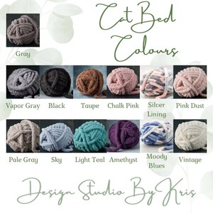 calming pet bed colours