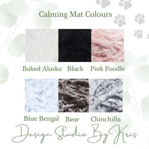 Calming Cat Bed colours