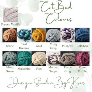 calming pet bed colours