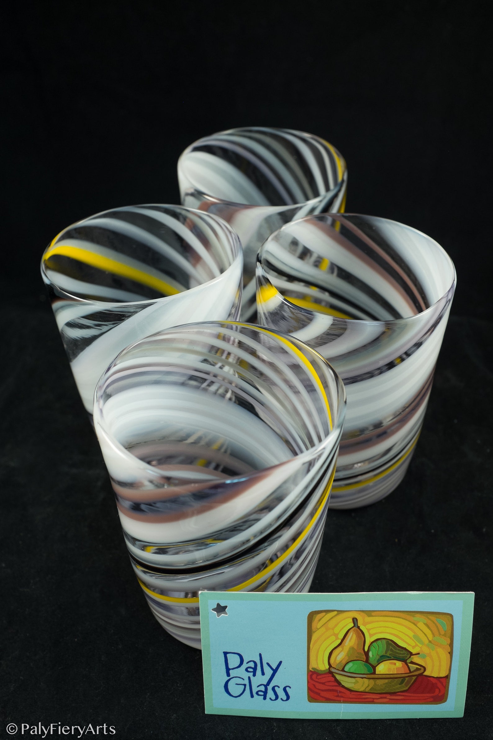 Twisted Cane Cup Set Etsy