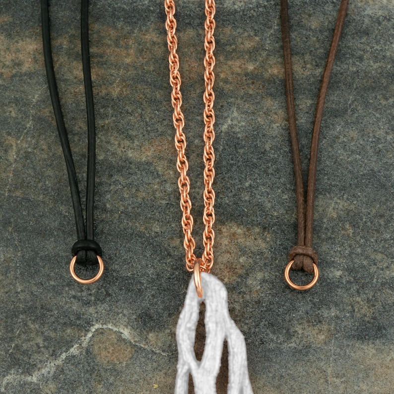 Copper Cactus Pendant Southwestern Desert Style Copperplated Organic Cholla Cactus Wood