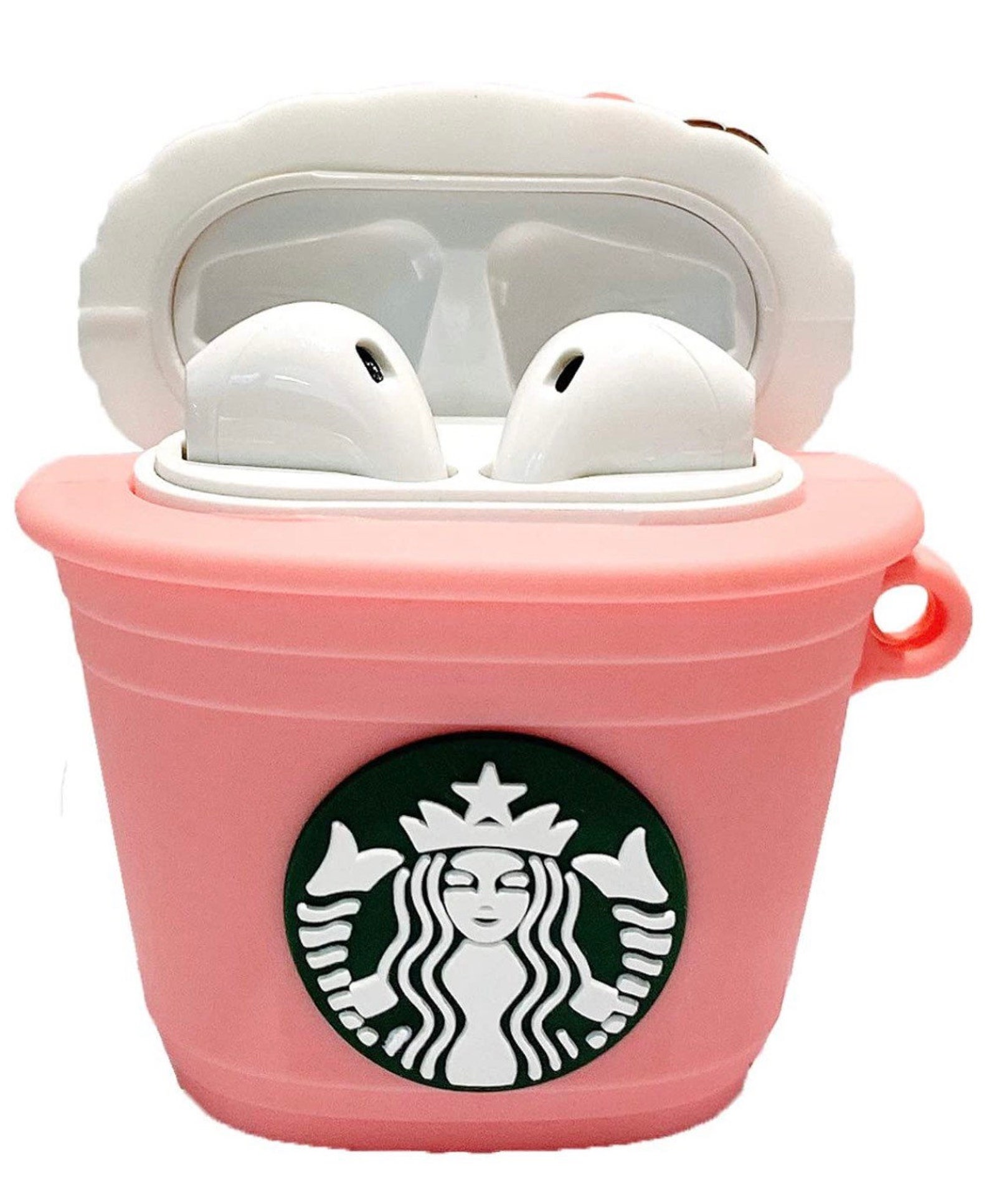 Strawberry Starbucks Airpod 1 / 2 / Pro Case Frappe Airpod Etsy