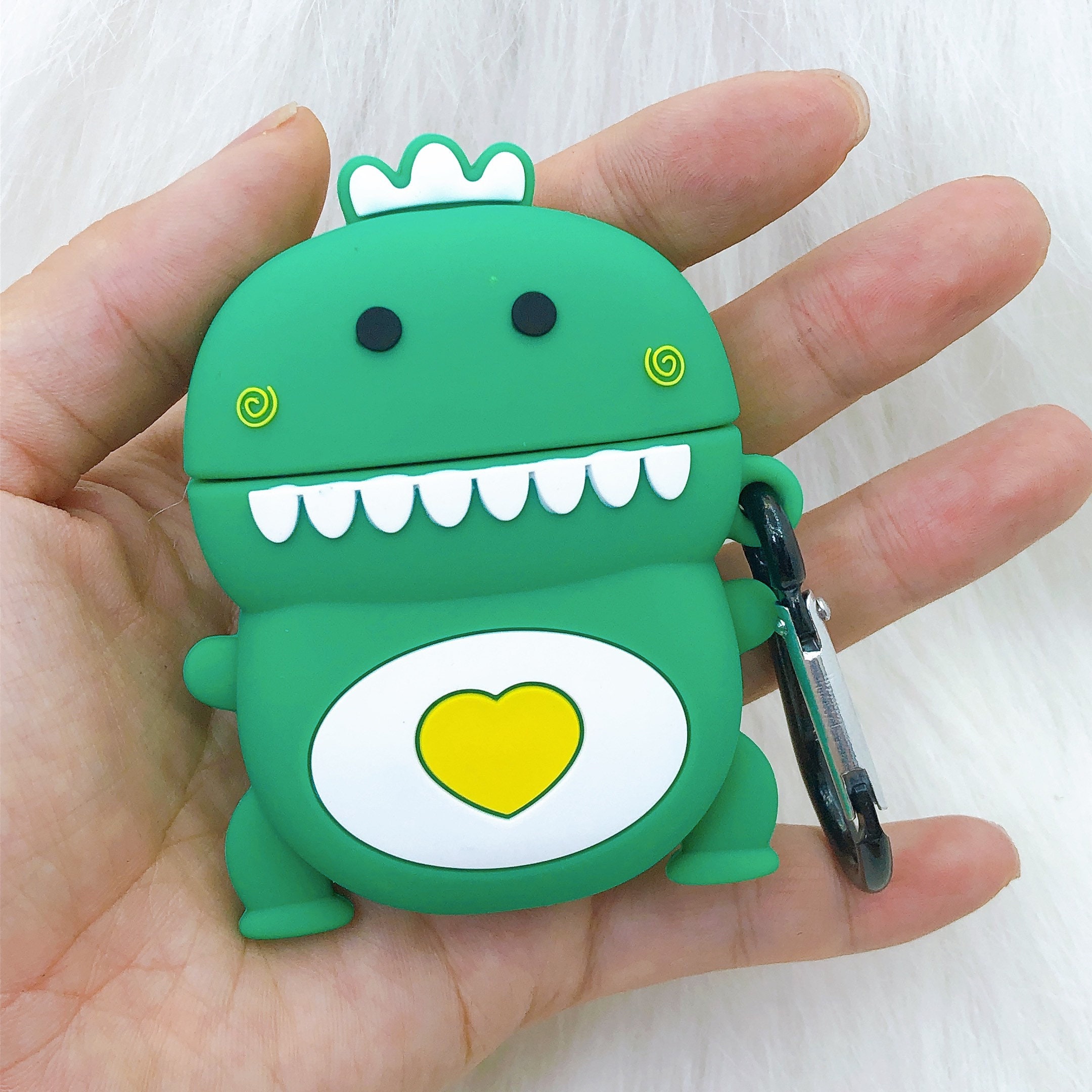 Cute Dinosaur Airpod 1 / 2 Case Cool Cartoon Dino Airpod Etsy