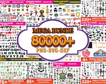 Download Mega Svg Bundle Etsy