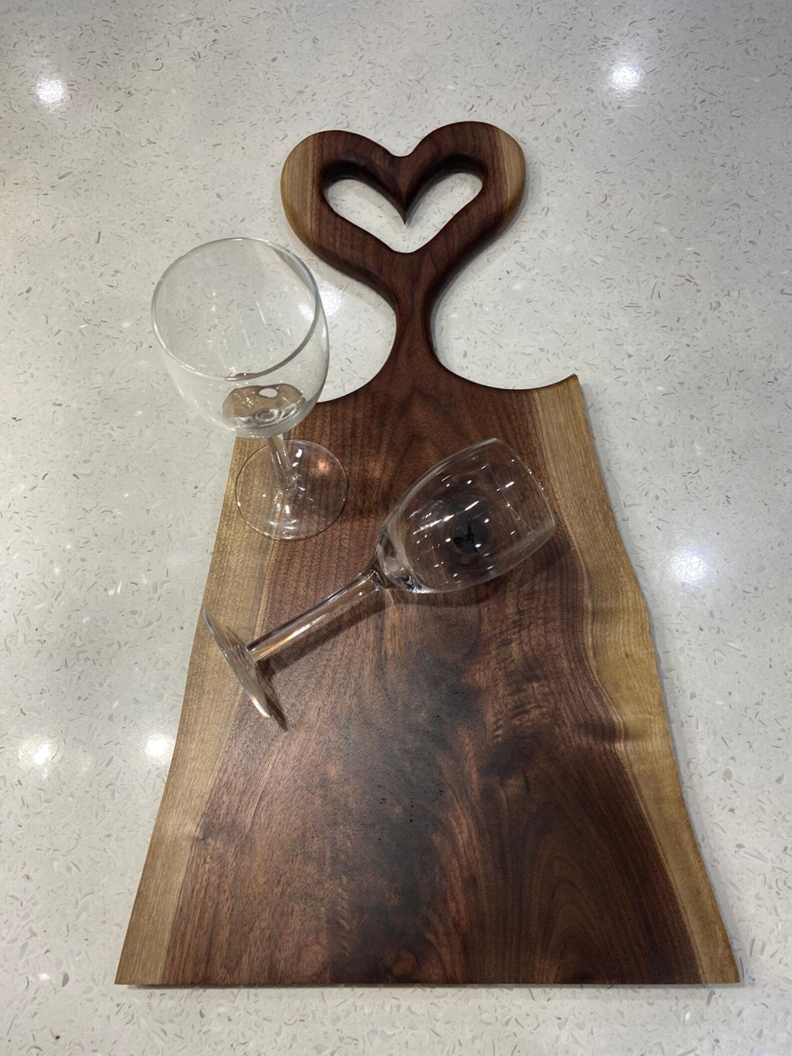 Handmade Heart Handle Charcuterie Board Etsy