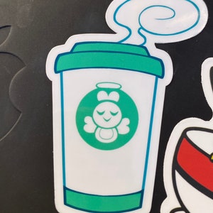 Chao Latte Sticker