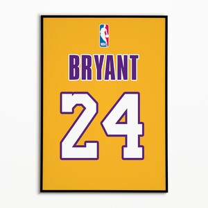 Mamba Kobe Bryant Autographed Lakers Snake Skin Jersey Hand Signed Coa