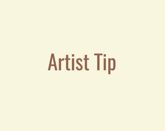 Support the Artist: Tip