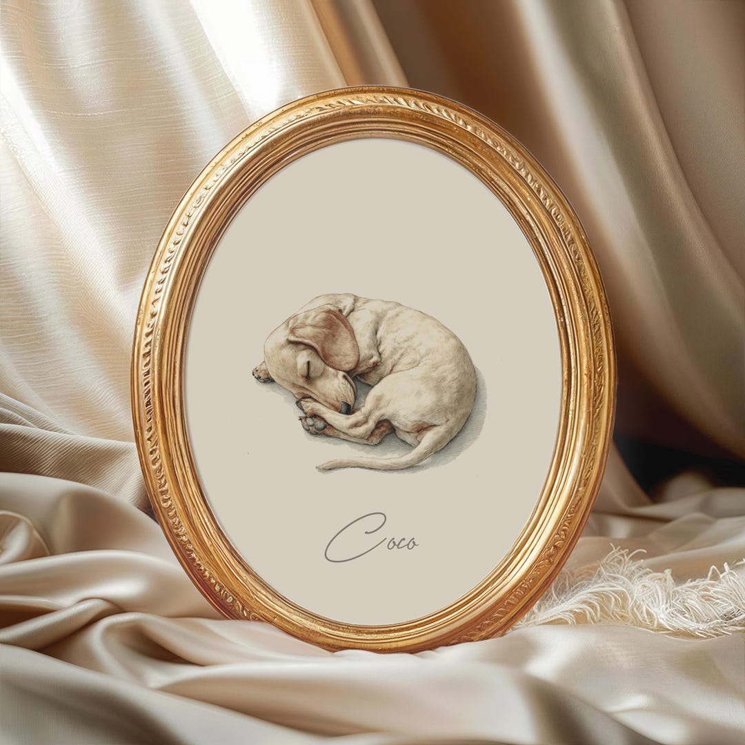 Custom Watercolor Pet Portrait: Dog & Cat Painting, Hand Drawn Art ...