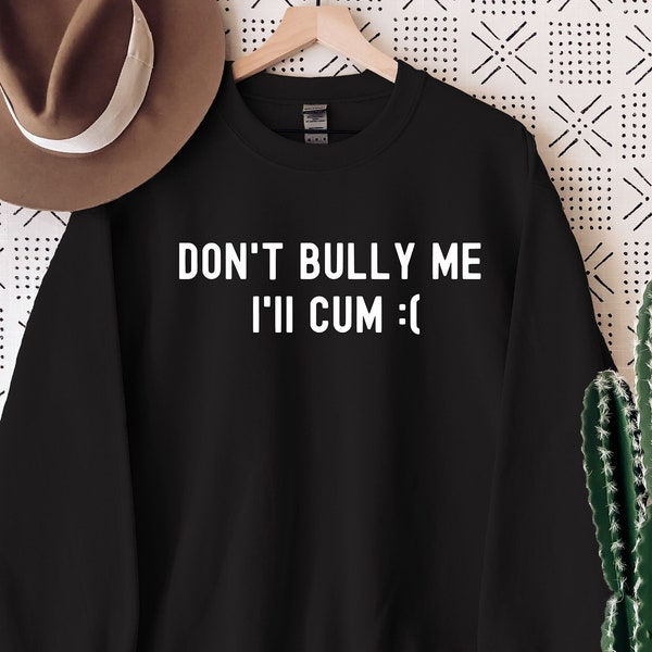 Don’t Bully Me Shirt, Funny Shirts, Funny Sarcastic Shirt, Unisex Don’t Bully Me Shirt, Sarcastic Sweatshirts, Emo Clothing,Unisex Bullying