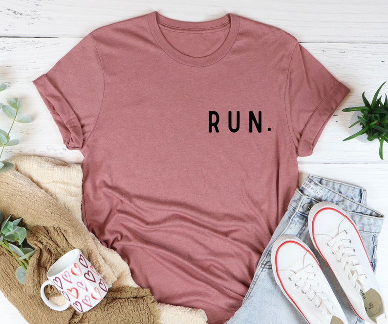 Run Shirt, Running Shirts, Sport Shirts, Sports Gifts Shirts, Positive Shirts, Runner Shirts, Runner Gifts, Gift For Runner, Unisex Tee, image 4