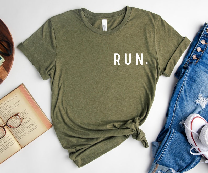 Run Shirt, Running Shirts, Sport Shirts, Sports Gifts Shirts, Positive Shirts, Runner Shirts, Runner Gifts, Gift For Runner, Unisex Tee, image 2