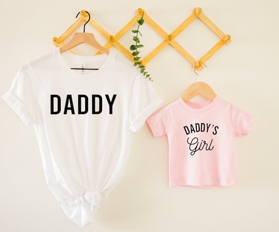 Daddy's Girl Shirt, Matching Father and Daughter Shirts, Daddy and
