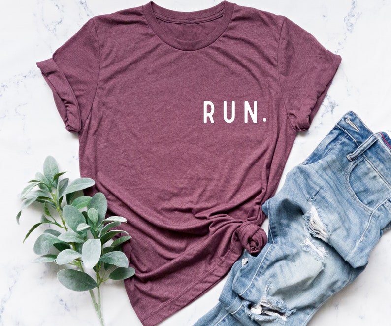 Run Shirt, Running Shirts, Sport Shirts, Sports Gifts Shirts, Positive Shirts, Runner Shirts, Runner Gifts, Gift For Runner, Unisex Tee, image 3