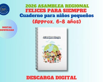 Asamblea des 2026 ~ FELICES PARA SIEMPRE ~ Gepflegt für Kinder (6-8 Jahre) ~ mit vielen Aktivitäten ** Descarga Digital