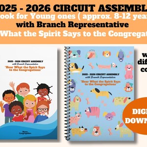 2025-2026 JW Assembly Notebook for Young Ones (Digital Download)