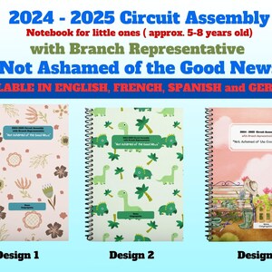 Asamblea 2024-2025 con Representante de Rama “No avergonzarse de la Buena Noticia” ~ Cuaderno para los más pequeños (5-8 años)