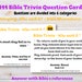 144 Bible Trivia Questions Cards JW Bible Trivia .flash Cards Bible ...
