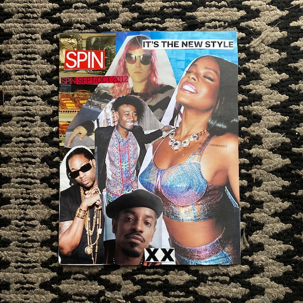 SPIN Sept/Oct 2012 Collage FEAT Azealia Banks, Andre 3000, 2 Chainz, Danny Brown, and more