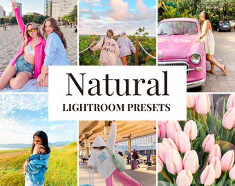 10 Natural & Colorful Presets for Lightroom Mobile, Light Clean Presets, Vibrant Presets, Summer Presets, Bright Presets for Instagram