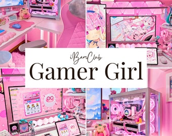 10 Gamer Girl Presets for Lightroom Mobile, Kawaii Presets, Aesthetic Presets, Pink Presets, Desktop Presets, Girly Presets for Instagram