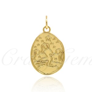 Tarot Card Pendant Necklace,Tarot Star Card Necklace,  Jewelry Spiritual Necklace,  DIY Jewelry Accessories 13x18mm